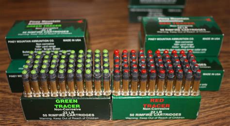 All Purpose Tracer Ammo 22 Lr 10 Rds 51588 22lr 22 Long Rifle Piney