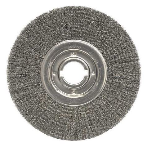 Weiler 12" Wire Wheel Wire Brush, PK12 06180 | Zoro