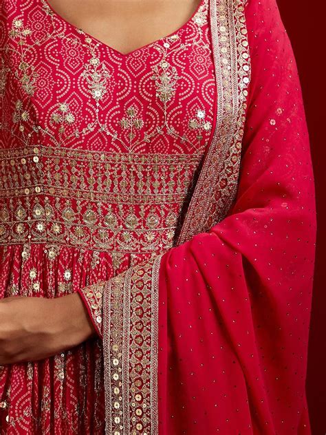Bandhani Suits - Buy Bandhani Suits Online in India | Libas