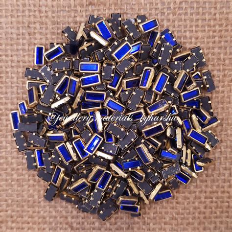 Rectangle Gloss Kundan – Harshu's Craft Store