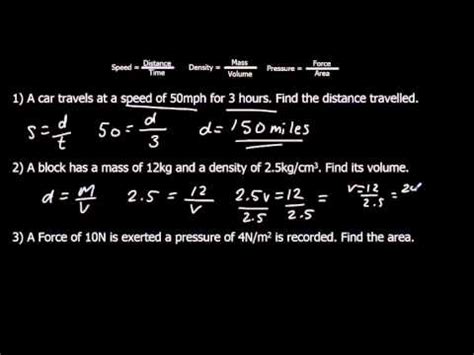 Compound Measures Video Lecture - Mathematics for GCSE/IGCSE - Year 11