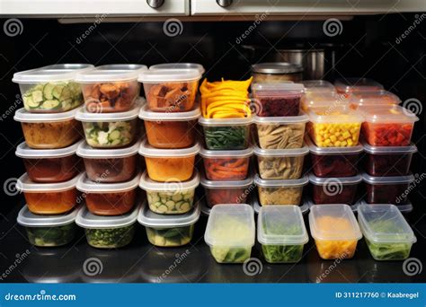 Stackable Food Storage Containers for Kitchen Organization and ...