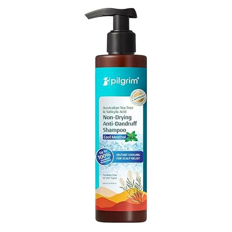 Buy Pilgrim Australian Tea Tree & Salicylic Acid Anti-Dandruff Shampoo ...