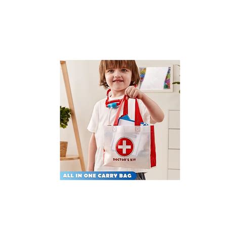 Play-Act Kids Doctor Kit, 16-Piece Pretend Play Medical Kit India | Ubuy