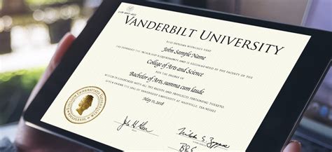 CeCredential | University Registrar | Vanderbilt University