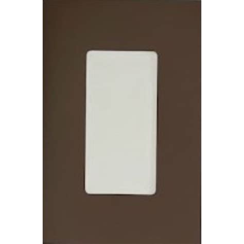 Switch Ups Brown insert 1-Gang Jumbo Size Magnetic Brown Polyresin ...
