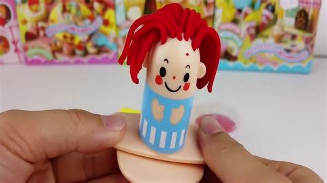 益智玩具 用彩泥给娃娃做头发_腾讯视频