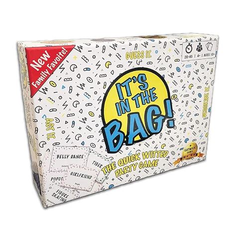 Buy It’s in The Bag! | The Ultimate Family Party Game for Game Night ...