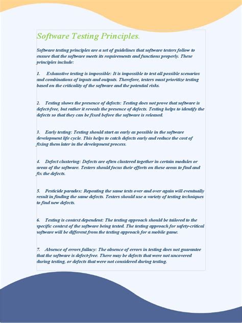 Image result for Software Testing Principles