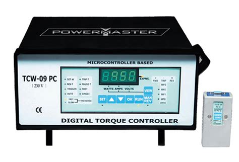 TCW-09-PC Torque Controller | Electric Tube Expansion Systems – Powermaster