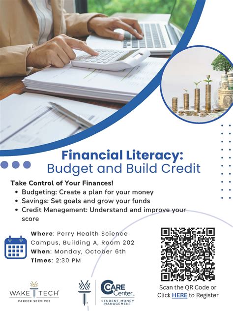 Financial Literacy: Budget and Build Credit | Wake Tech
