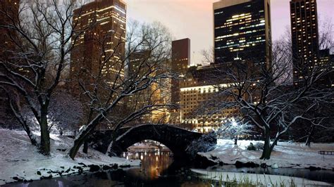 New York Winter Wallpapers - Top Free New York Winter Backgrounds ...