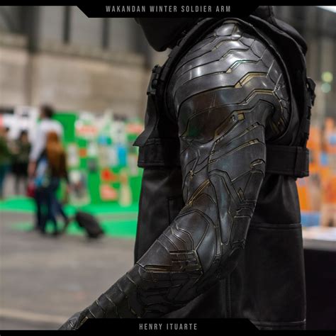 ArtStation - Wakandan Winter Soldier Arm and complete costume