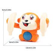 Buy Tumbling Monkey Toy Voice-Activated Induction Tumbling Monkey Doll ...