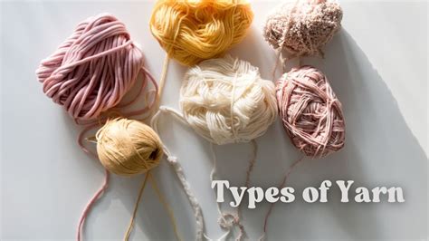 Types of Yarn: Your Guide to Choosing the Right Yarn for Every Project – Caydo