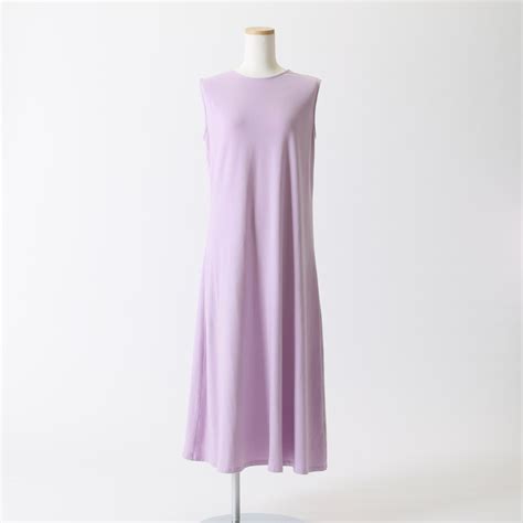 Relax Dress Flare / baby purple | island bouquet