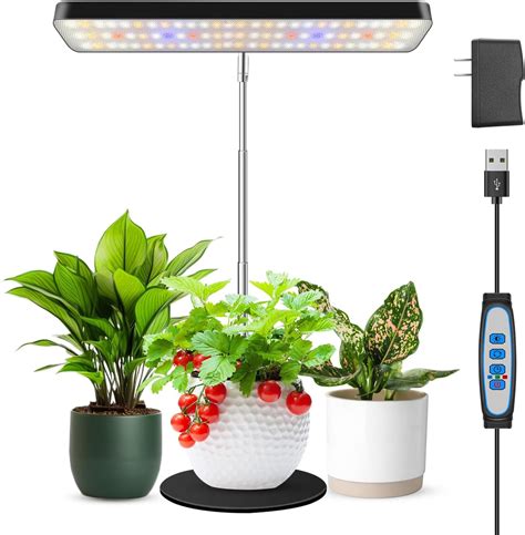 Amazon.com: Wiaxulay Grow Lights for Indoor Plants Full Spectrum, 78 ...