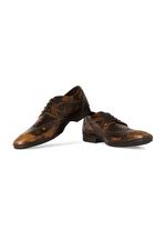 Buy Men Brown Lace-Up Online - 34517 | Van Heusen