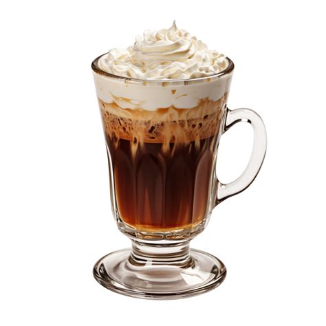 Elegant Irish Coffee Glass isolated on transparent background 46828427 PNG
