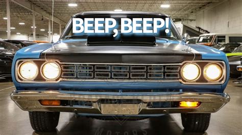 '68 Plymouth Road Runner Commands New Ford Mustang GT Money, Does It ...