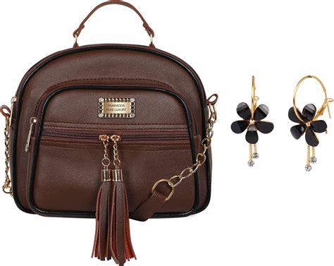 Pramadda Pure Luxury Crocodile Leather Small Sling Bag for Men | Chest ...