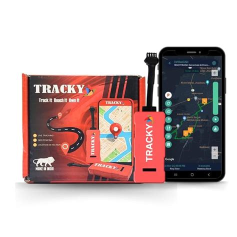 TRACKY Wired GPS Tracker for Car, Bike & Truck | Engine ON/Off ...