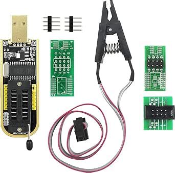 IDUINO SOP8 SOIC8 Test Clip and CH341A USB Programmer Flash for Most of ...
