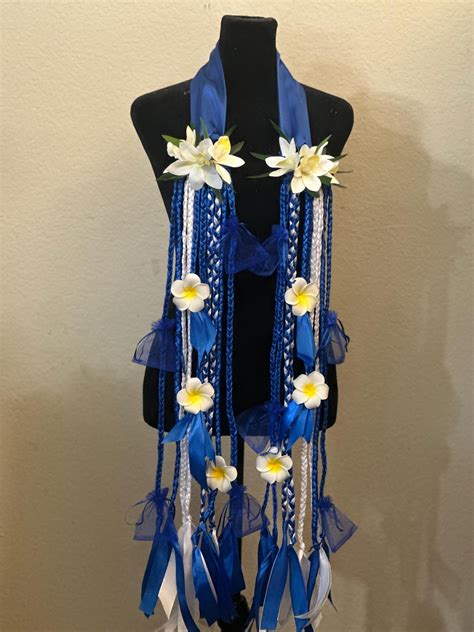 Best 13 DIY graduation lei braided ribbon and paper flower – Artofit