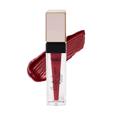 Buy Glam21 Matte Lippie No Transfer Lip Gloss | Lightweight and ...