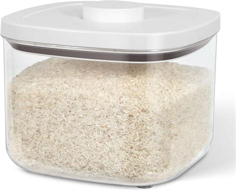 Amazon.com: TBMax Large Flour Storage Container -23 Lbs / 10.56 Qt Rice ...