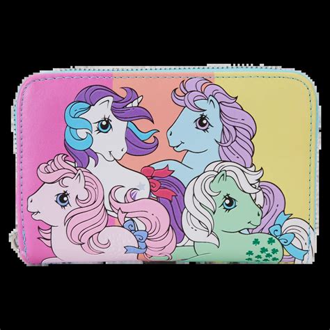My Little Pony Color Block Zip Around Wallet - TikTok Shop