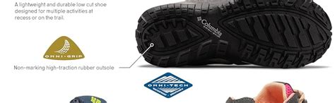 Columbia Youth Unisex Youth Redmond Waterproof Hiking-Trekking Shoe ...