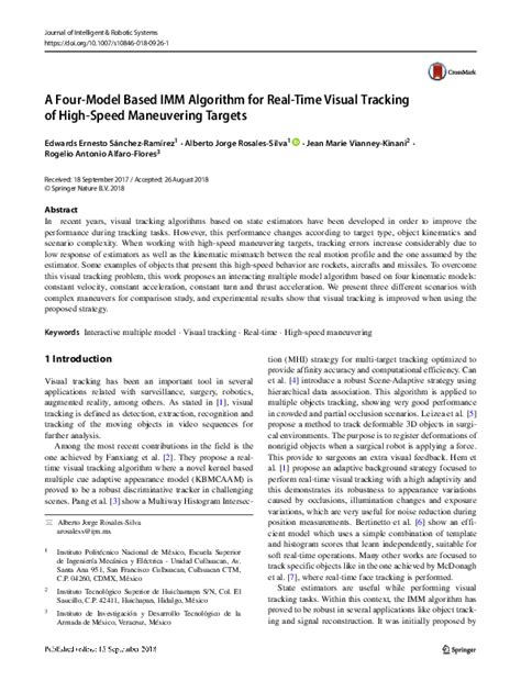 Image result for IMM Tracking Algorithm