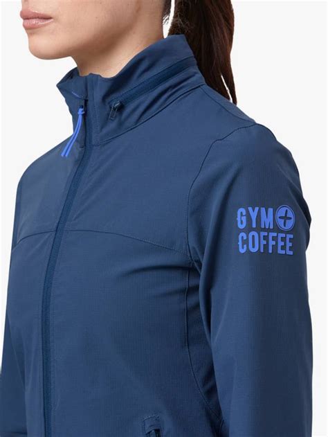 Gym+Coffee Celero Jacket, Petrol Blue