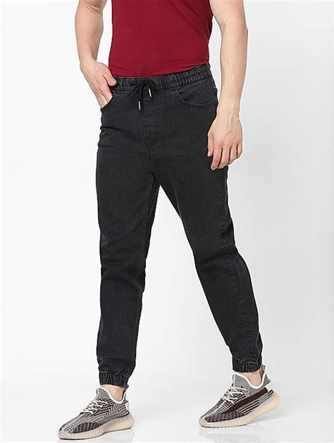 Buy Black joggers for Men Online at Celio