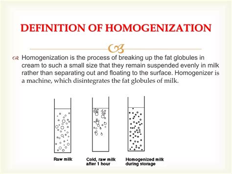 Homogenization | PPTX
