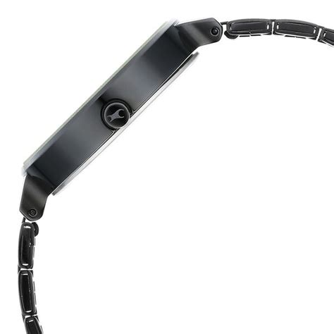 Buy Online Fastrack Stunners Quartz Analog Black Dial Metal Strap Watch ...