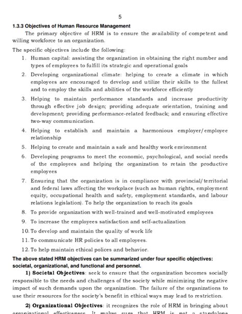 Page 5 - Introduction to Human Resource Management - Studocu