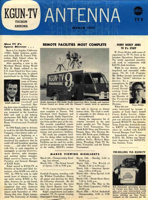 Tv Listings Antenna Tucson Az at Jasper Saranealis blog