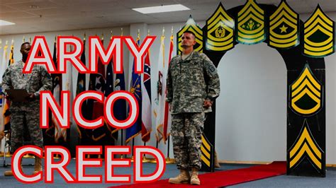Life of a U.S. Army Soldier - THE NCO CREED | CREED OF THE ...