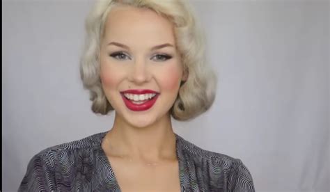 Image result for Classic Pin Up Makeup Tutorial