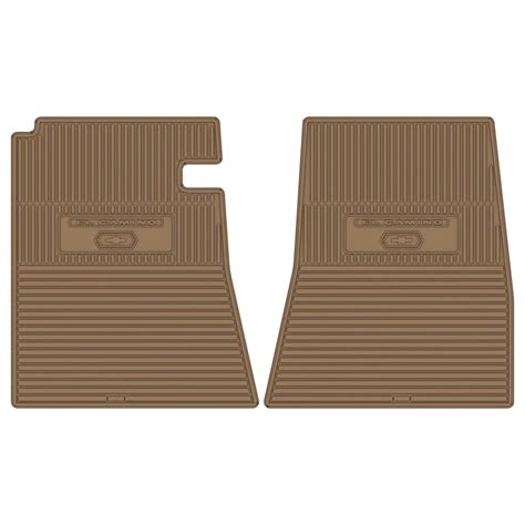 Ecklers 67 Floor Mats,Rubber,W/EC