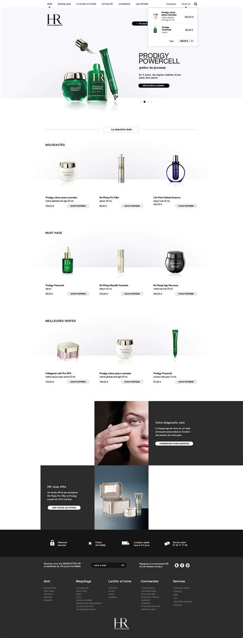 美妆跨境电商网站模板 供应 - 黑蝠网络-外贸行业整合营销解决方案服务商