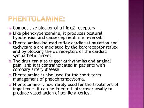 adrenergic agonists & antagonists | PPTX