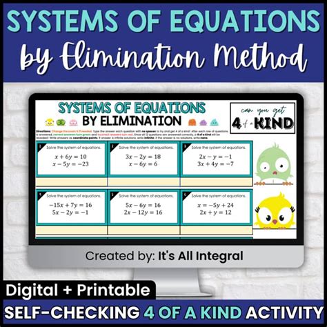 Using the Elimination Method in Mat 的图像结果