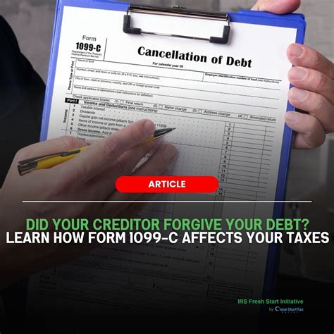 Understanding Form 1099-C: Your Guide to Debt Cancellation Tax | Medium