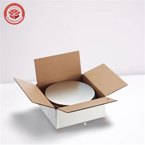White Carton Boxes 3 Ply - 12X10X2.75 | Upack