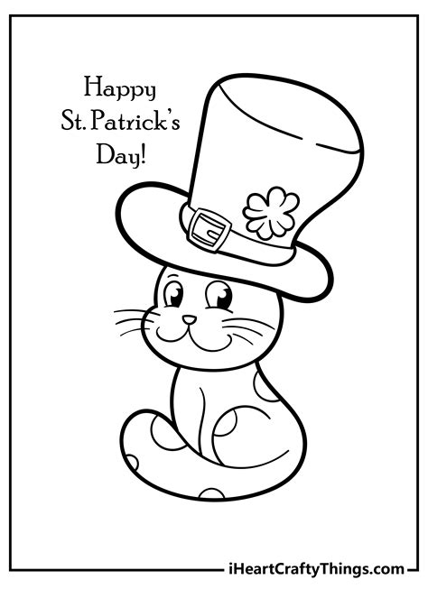 Free Printable St Patrick Day Coloring Pages