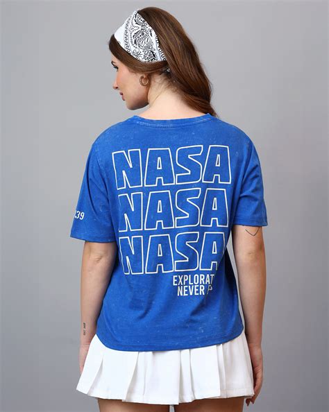 Nasa Printed Regular Fit Tshirt For Women – Free Authority