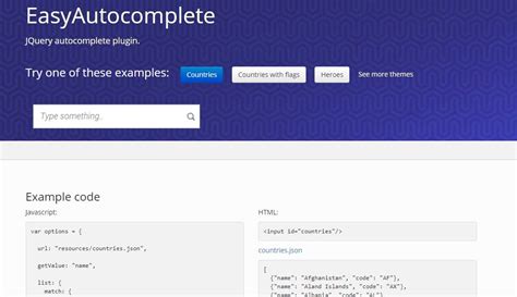 Image result for jQuery Autocomplete